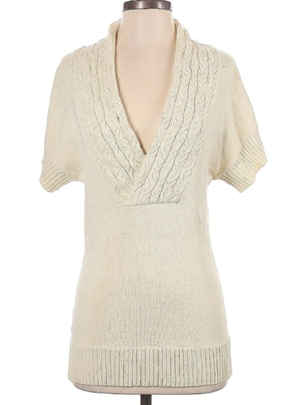 BCBGMaxAzria Short-Sleeve Sweater